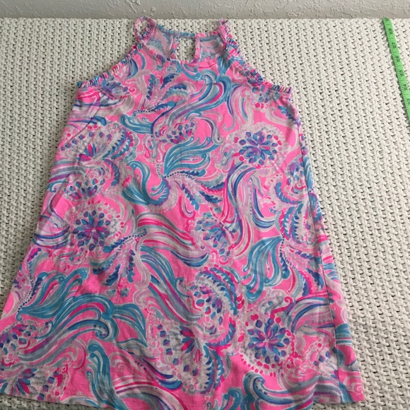 LILLY PULITZER MULTICOLOR GIRL'S DRESS SIZE MEDIUM - Picture 1 of 4